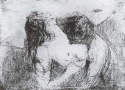 Edvard Munch Bite painting
